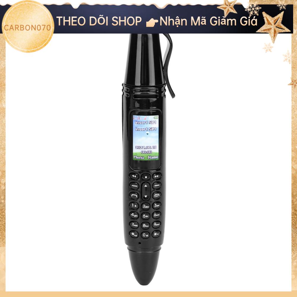 Carbon070 Bút Mini Điện Thoại Trình Quay Số Bluetooth 0.96 Inch Màn Hình Nhỏ Di Động Hỗ Trợ GSM Dual SIM Thẻ Nhớ 32G Có Camera