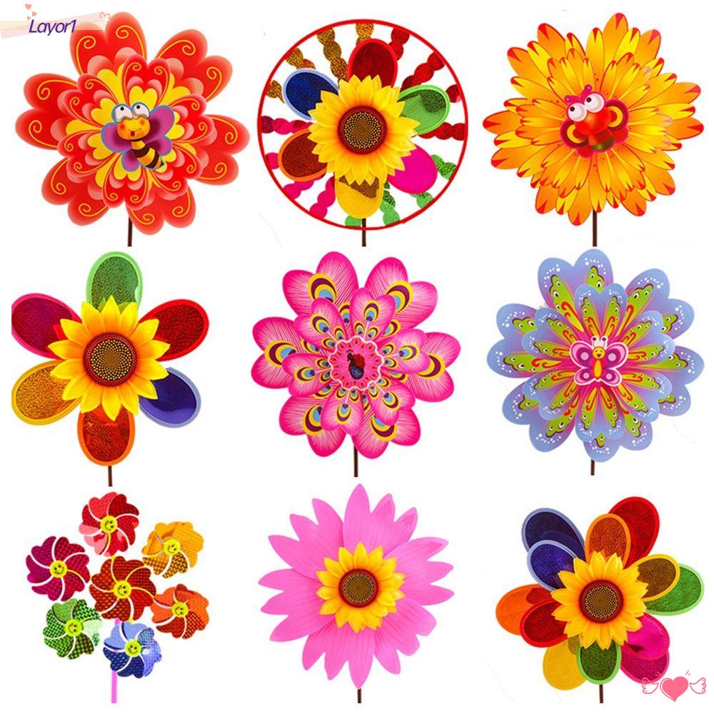 1 Con Quay Đồ Chơi Bằng Nhựa Hình Cối Xay Gió Động Vật Hoạt Hình Nhiều Màu Sắc Cho Trẻ Em