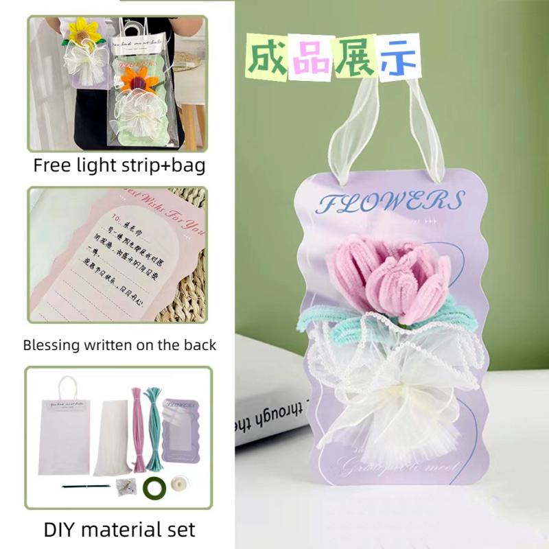 Bộ Dụng Cụ Làm Thẻ Thủ Công DIY Cho Bé Mẫu Giáo