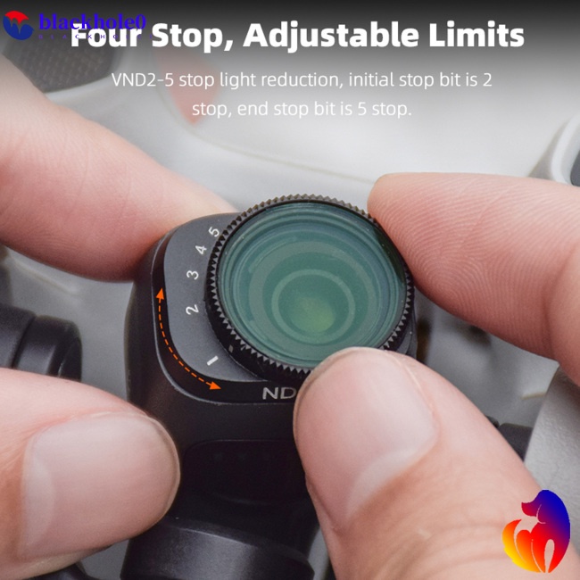 Bộ Lọc Ống Kính Máy Ảnh ND Giảm Ánh Sáng Có Thể Điều Chỉnh Cho Dji Mini 3 Pro / Mini 3