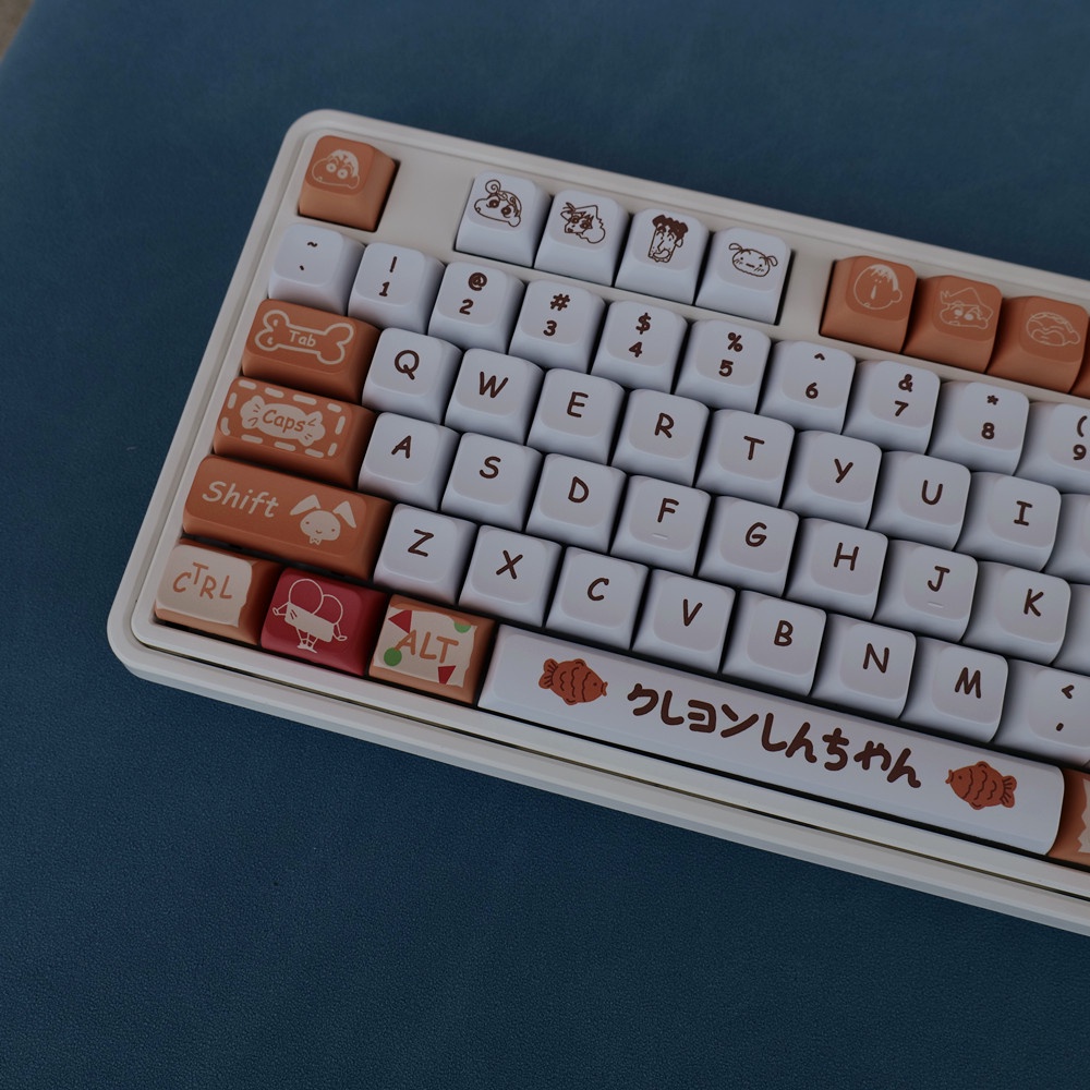 Crayon Shin-chan Keycaps XDA Profile Anime PBT Dye Sub Bàn Phím Cơ Keycap