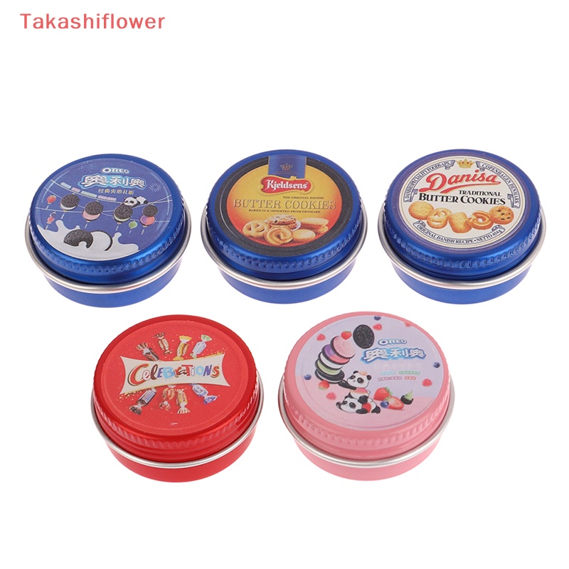 Mô Hình Hộp Bánh Quy Trang Trí Nhà Búp Bê Tỉ Lệ 1 / 12