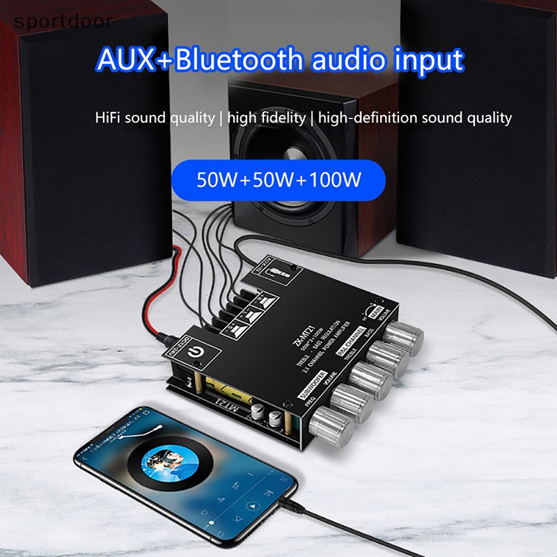Loa Bass Kỹ Thuật Số 1 Kênh ZK-MT21 2x50W + 100W 2.1 Bluetooth 5.0