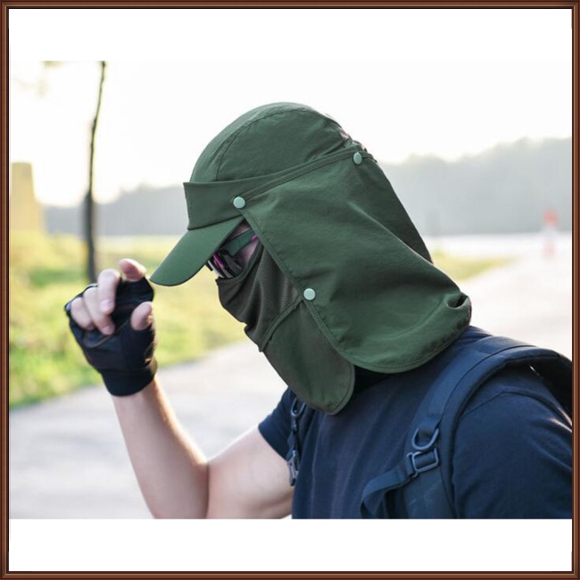 Mũ Lưỡi Trai Chống Nắng Mau Khô Có Thể Tháo Rời Cho Nam