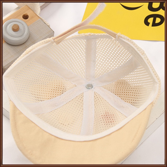 Mũ Lưỡi Trai Chống Nắng In Họa Tiết Hoạt Hình Dễ Thương Thời Trang Mùa Hè Cho Bé Trai Và Gái Từ 8-24 Tháng