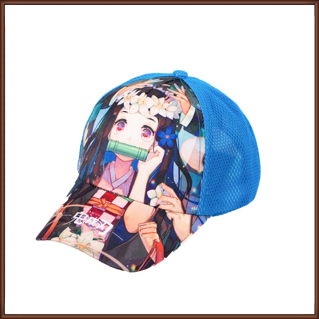 Mũ Lưỡi Trai Phối Lưới Thoáng Khí Họa Tiết Hoạt Hình Dễ Thương Cho Bé Từ 2-8 Tuổi