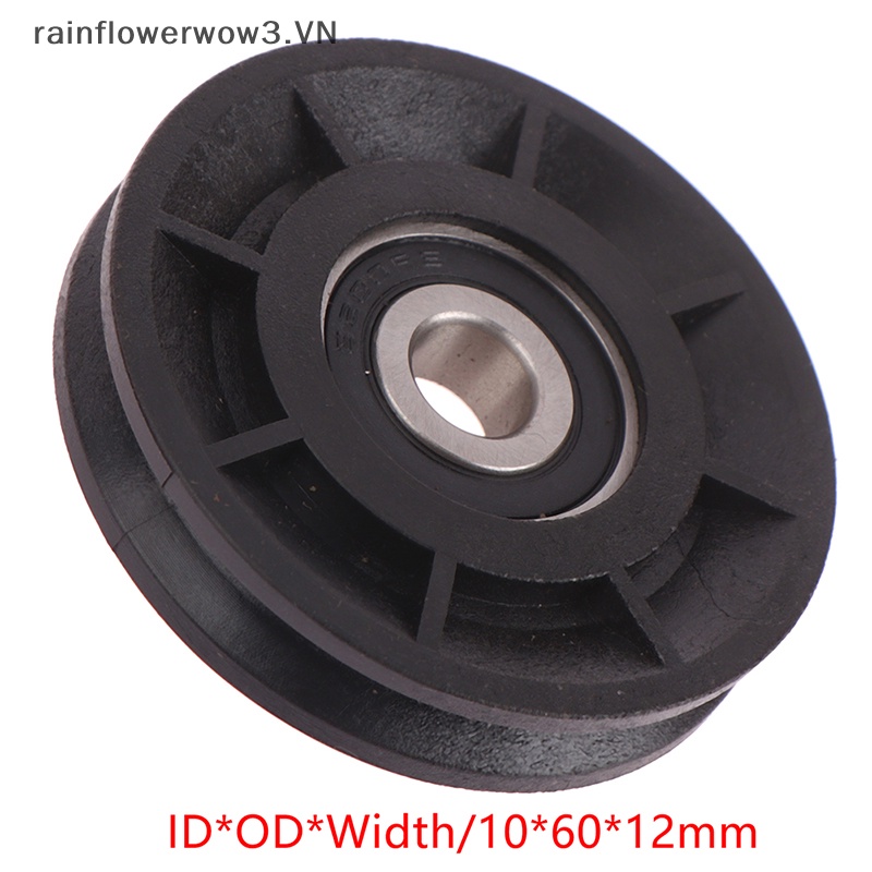 Bánh Xe Ròng Rọc 6200 10 * 60 * 12mm Có Dây Nylon Chuyên Dụng