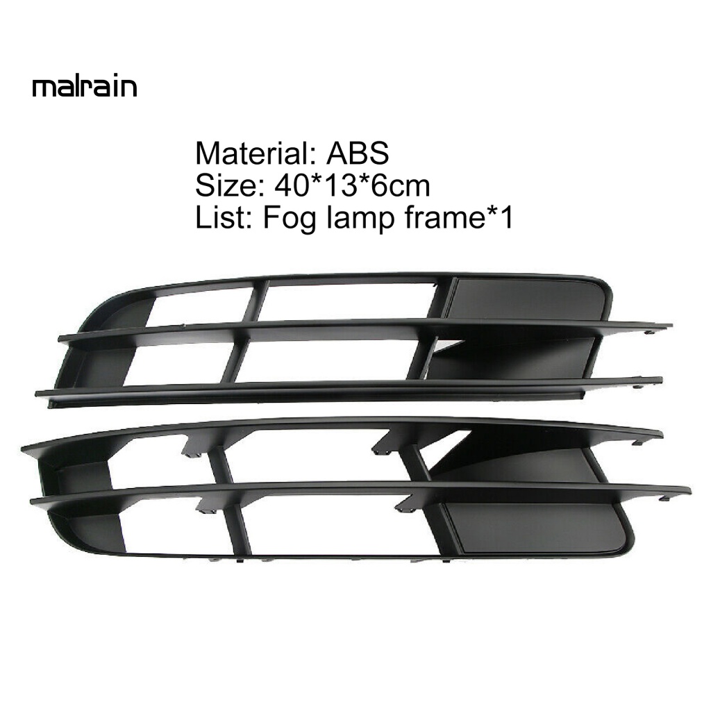 [Ma] L / R Lưới Tản Nhiệt Đèn Sương Mù Phía Trước 4L0807681 Bình Nước Dung Tích 4L 4L Chất Lượng Cao0807682 Phụ Kiện Chuyên Dụng Cho Xe Hơi Audi Q7 07-099