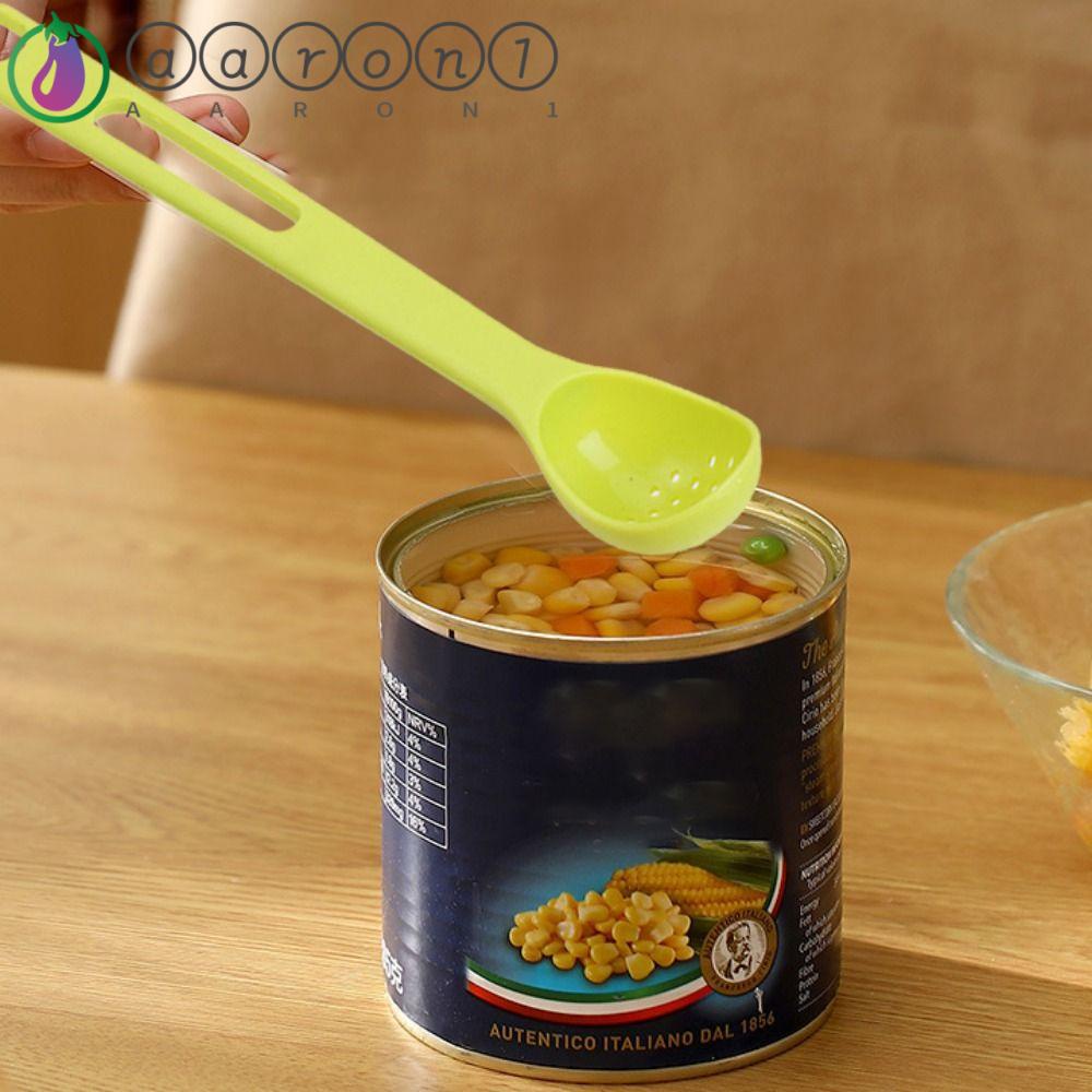 Aaron1 Muỗng Nĩa Ăn Trái Cây Cán Dài Bằng Nhựa Đa Năng