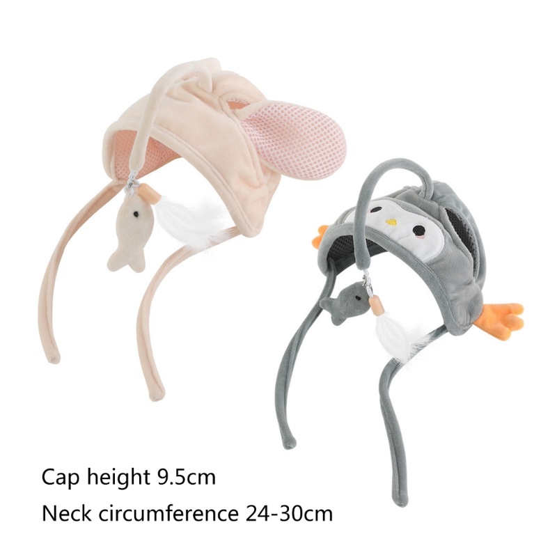 Gậy Trêu Mèo May Mắn Gắn Lông Vũ Có Lỗ Tai Đồ Chơi Huấn Luyện Trong