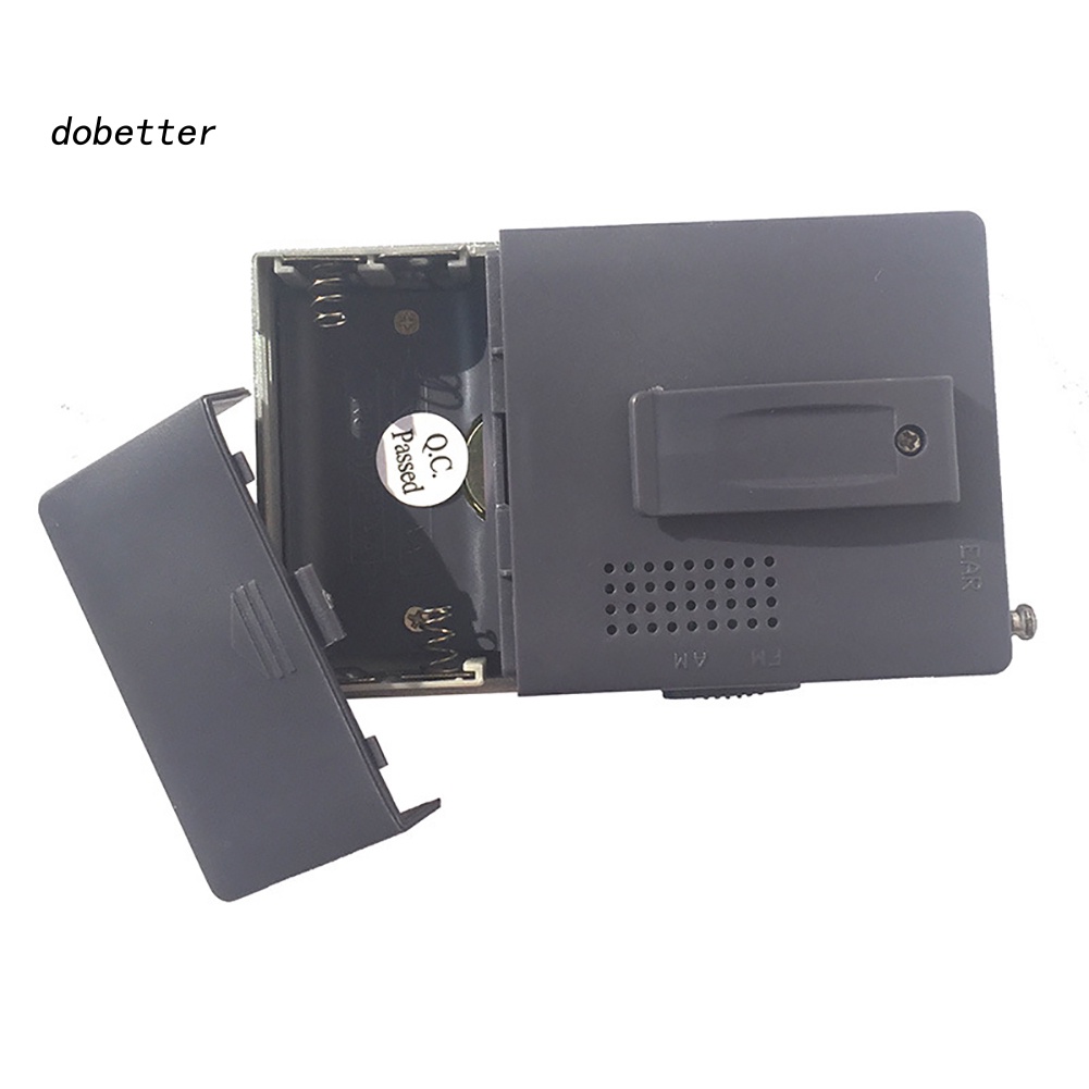 Radio Mini Có Ăng Ten Và Jack Cắm Tai Nghe 3.5mm