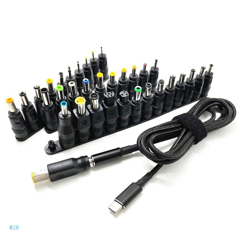 Cáp Chuyển Đổi Type C DC 5.5x2.1mm 7.4x5.0mm DC Chuyên Dụng Cho Laptop Notebook