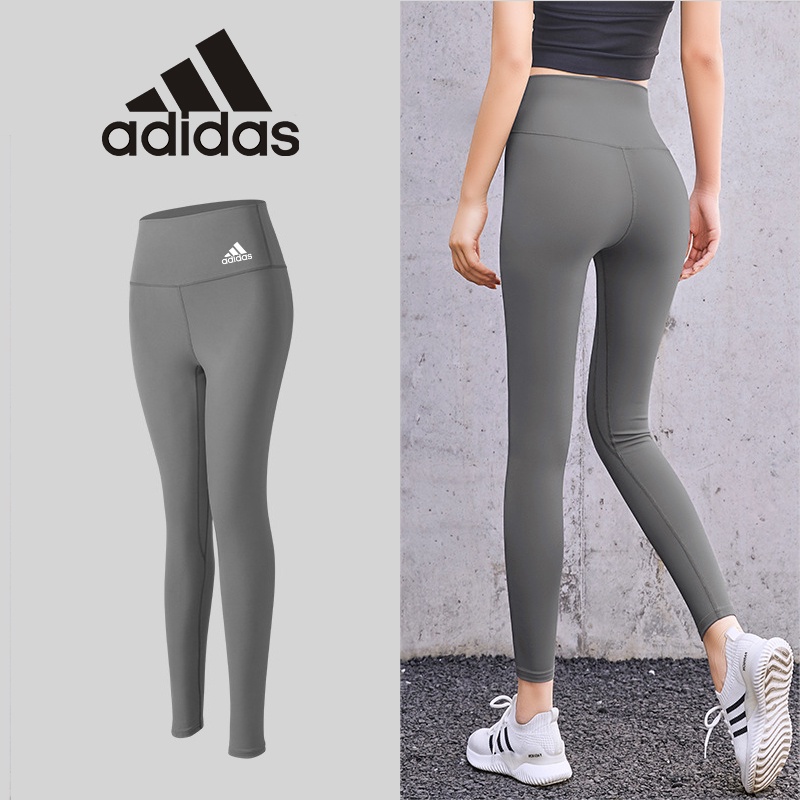 Quần chạy bộ Adidas Lưng Cao Dáng Ôm Co Giãn Thoải Mái Quyến Rũ Cho Nữ