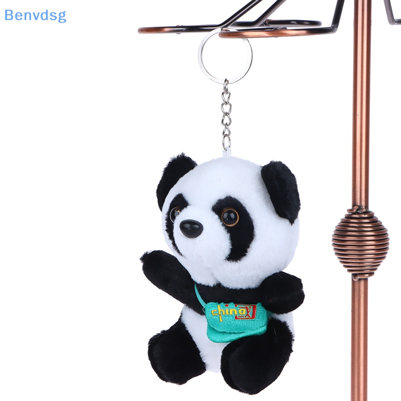 Đồ chơi nhồi bông Hình Gấu Trúc Hoạt Hình 12CM Trang Trí Ba Lô / Móc Khóa