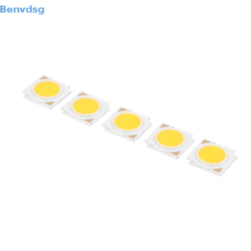 Set 5 Chip Đèn LED COB 3 / 5 / 7 / 10 / 12W 13 * 13mm 300mA Chất Lượng Cao