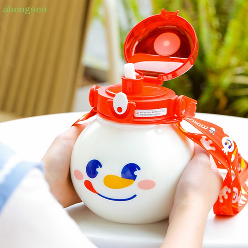 Bình Nước Hình Người Tuyết Dễ Thương Dung Tích 1400ml