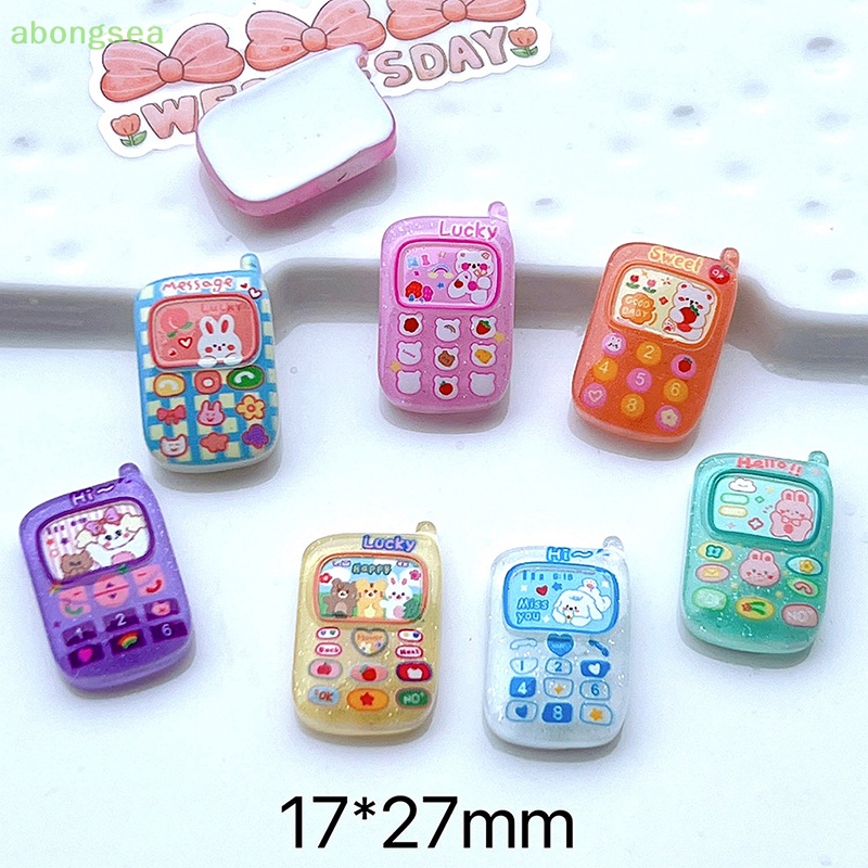 Set 10 Mô Hình Điện Thoại Mini Dùng Để Trang Trí Nhà Búp Bê