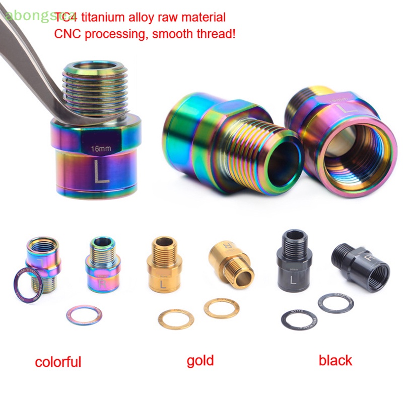 Abongsea Pedels 16mm / 20mm Pedels Bằng Titan Cho Pedels Xe Đạp