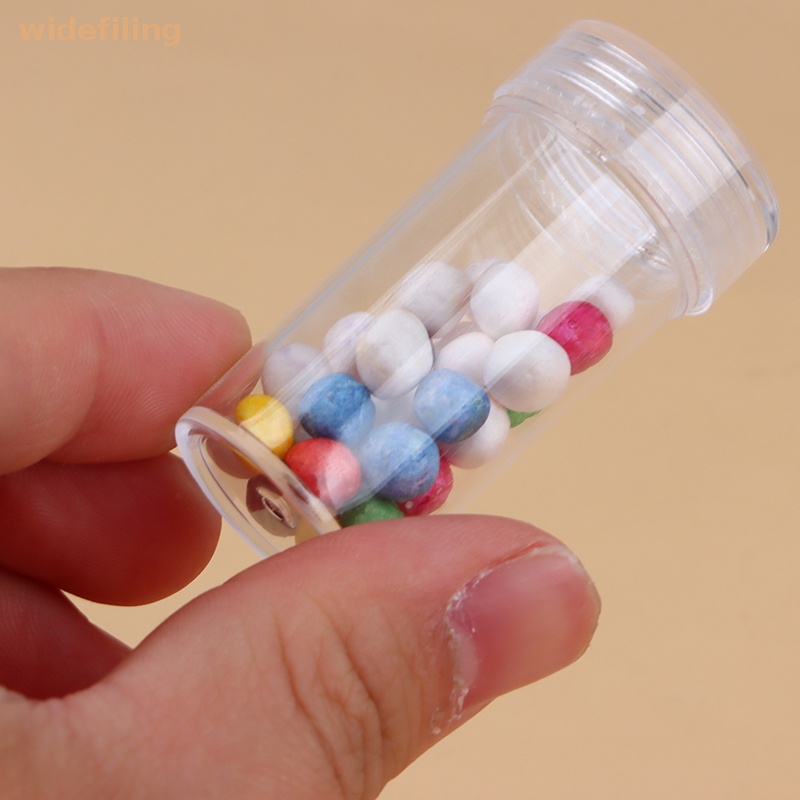 Bộ 2 Hộp Nhựa PP Trong Suốt Hình Trụ Đựng Trang Sức
