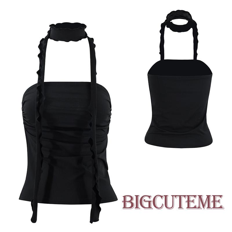 [] Áo Ống Hở Vai Thời Trang Đường Phố Mùa Hè Cho Nữ