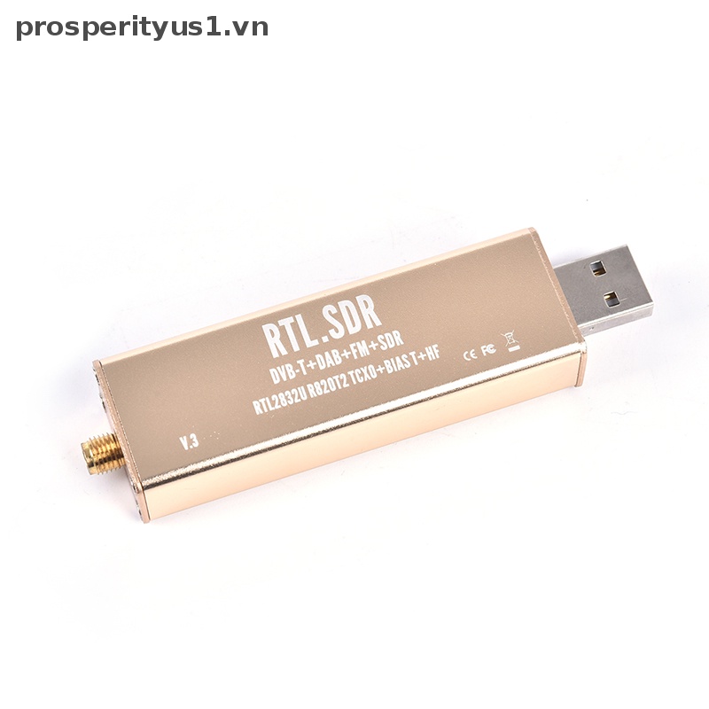 Thiết Bị Nhận Tín Hiệu radio SDR RTL 500 Khz-2Ghz UHF VHF HF AM FM V3 [VN] [VN]