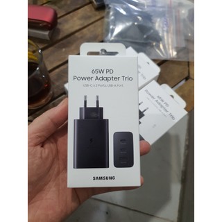 Cốc sạc nhanh samsung 45w 2 cổng ep-ta220/sạc 3 cổng usb type c pd 65w samsung ep-t6530n
