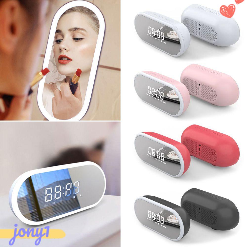 Loa Bluetooth Kiêm Đài FM Mini Màn Hình Gương Đa Năng