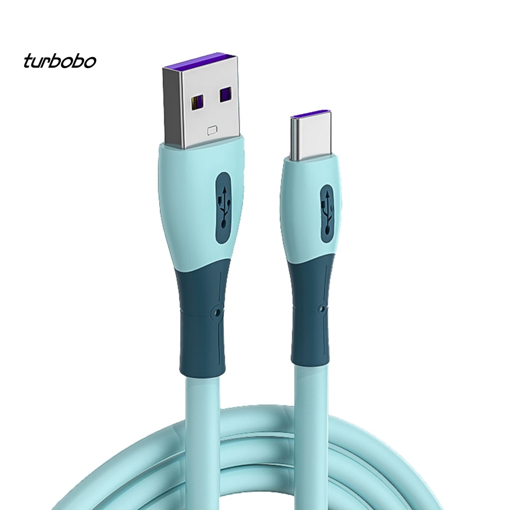 Dây Cáp Sạc USB Bằng Silicon Dài 1.2m Tiện Dụng Cho Android / Type-C / iOS