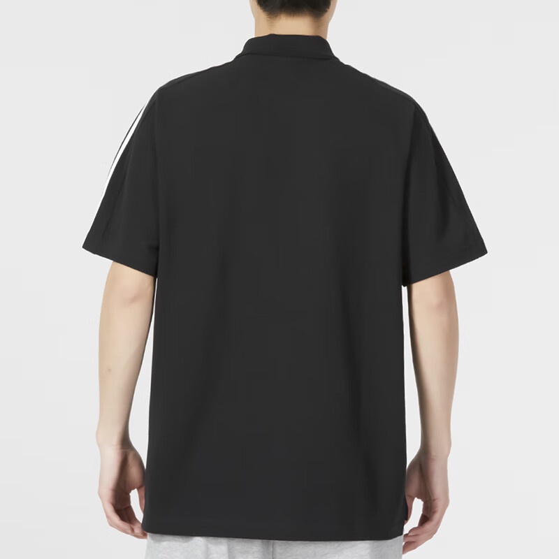Adidas polo shirt men's fashion veel short-sleeved t-shirt áo thun thông thường thoáng khí