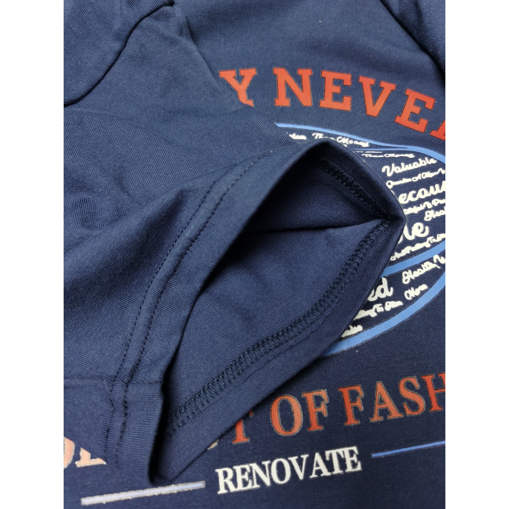 NRVP Áo Thun 100% Cotton Tay Ngắn In Hình Phong Cách Hàn Quốc Mới