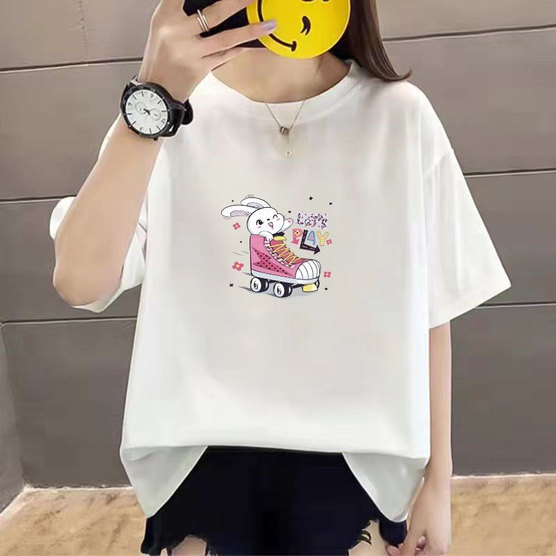 Áo Thun Nữ Oversized Ngắn Tay C10734 [40-150KG]