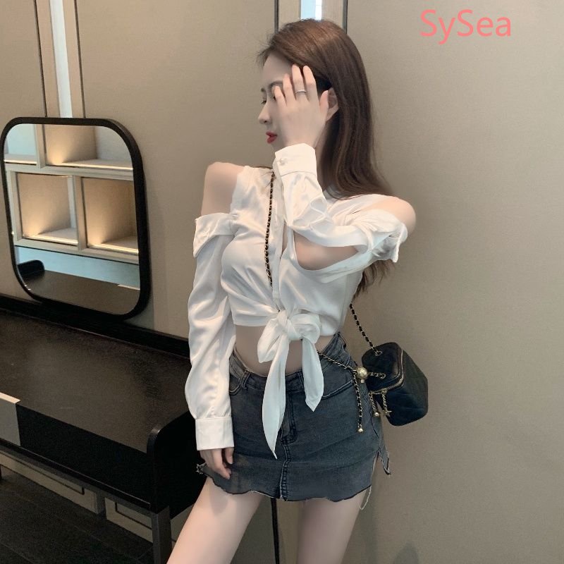 Áo Kiểu Trễ Vai Thiết Kế Quyến Rũ Cho Nữ