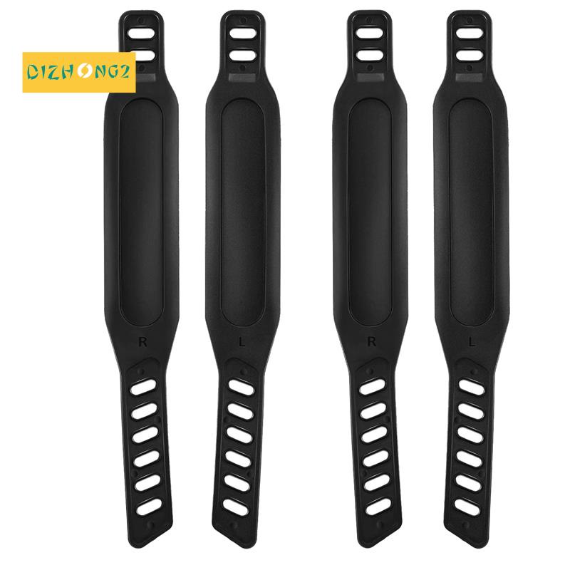2 cặp Dây đai bàn đạp xe đạp có thể điều chỉnh độ dài Dây đai bàn đạp đa năng để quay Chu kỳ tập thể dục tại nhà hoặc phòng tập thể dục