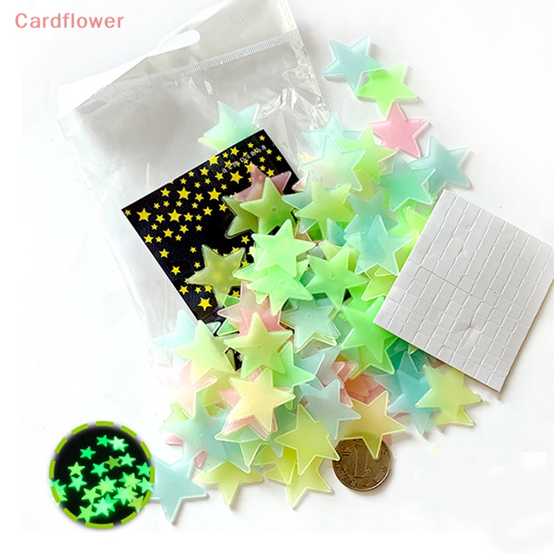 100 Ngôi Sao Dạ Quang Dán Tường Trang Trí Mới