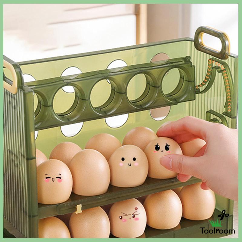 Hộp Đựng Trứng Có Thể Xếp Chồng Tiện Dụng Cho Nhà Bếp