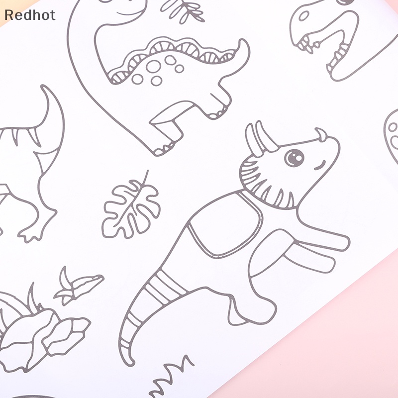 &lt; Redhot &gt; Cuộn Giấy Vẽ Graffiti 3m Màu Sắc Dành Cho Trẻ Em