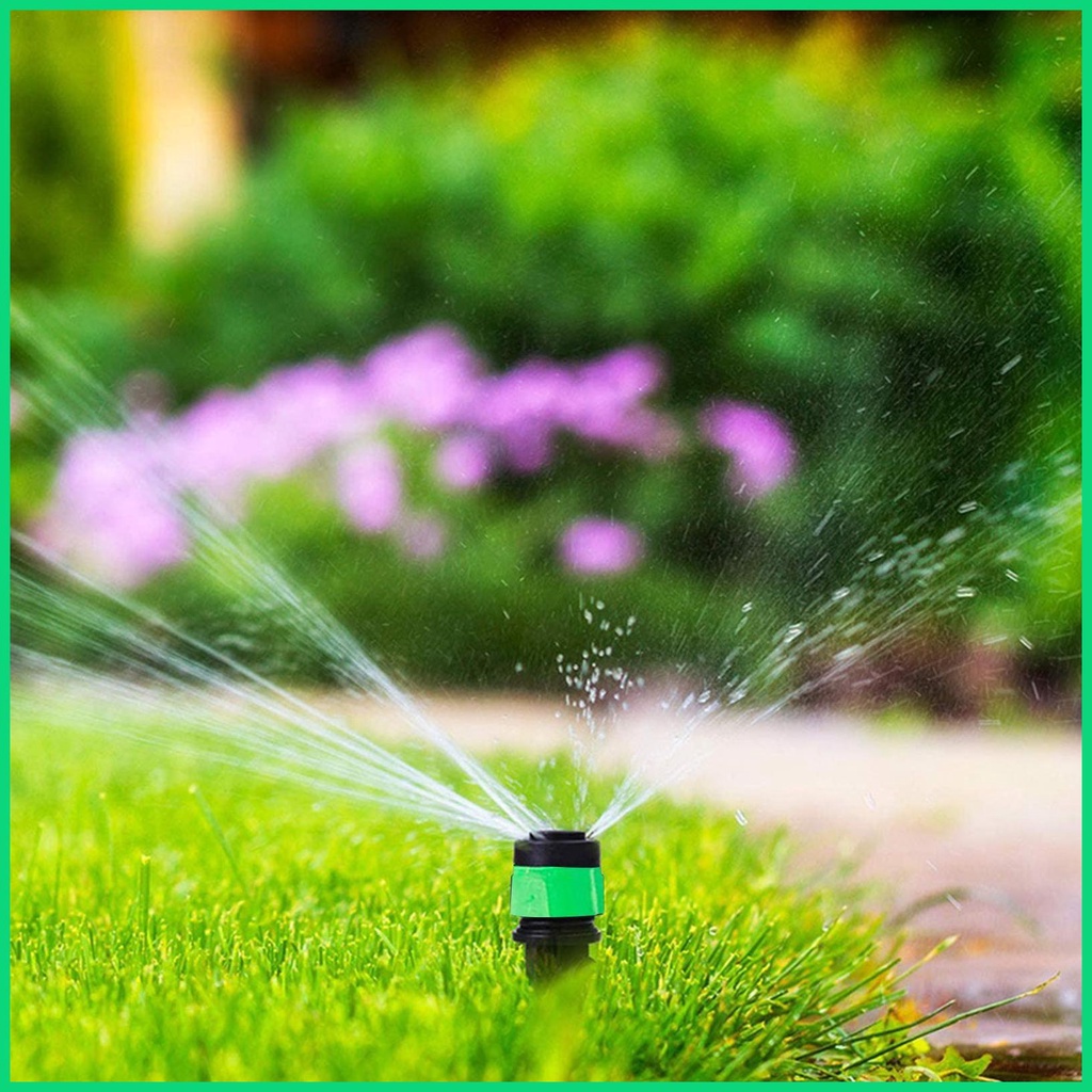 Bộ 50 Đầu Phun Nước 360 Độ Cho Hệ Thống Tưới Vườn 1 / 4in jiwvn