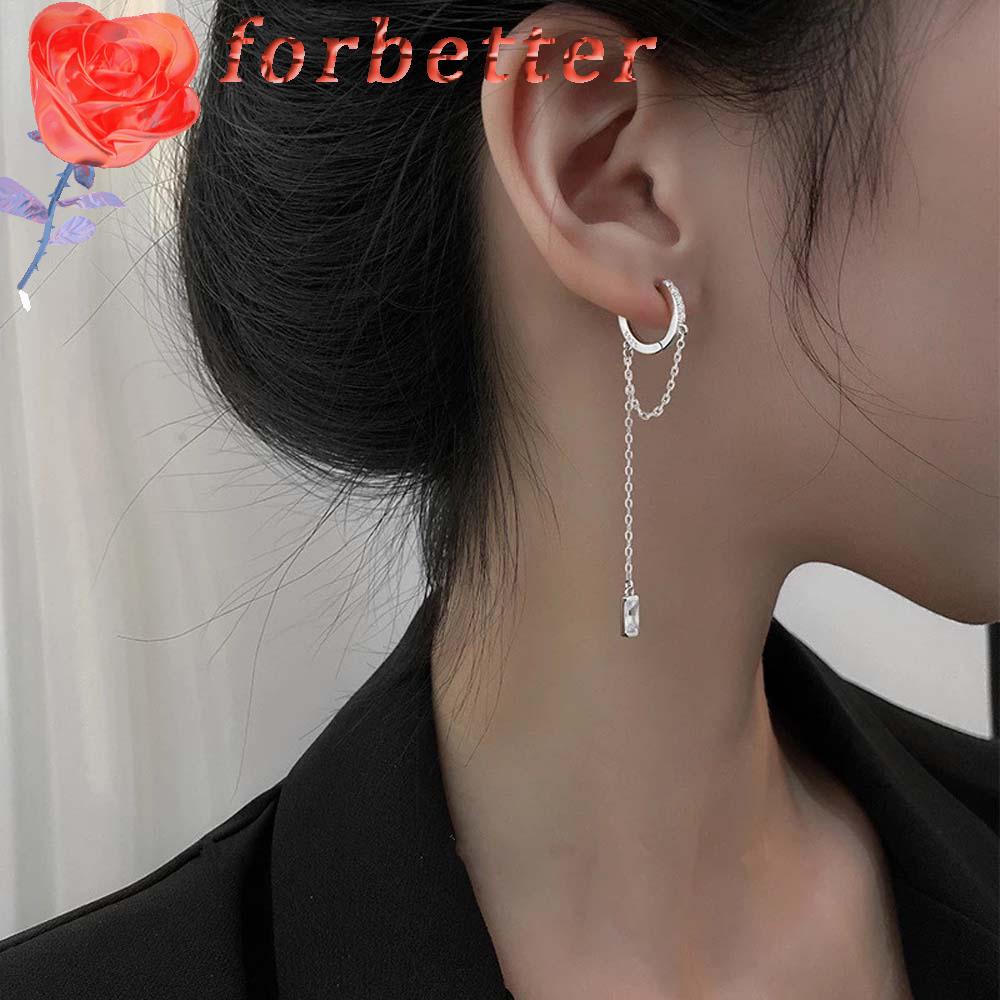 Khuyên Tai Dạng Vòng Tròn Phong Cách Hiphop Thời Trang