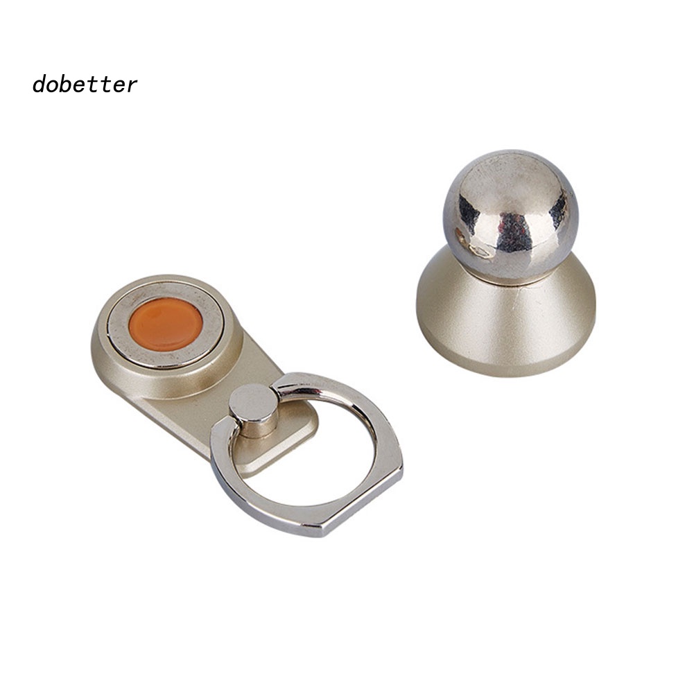 Giá Đỡ Điện Thoại Dạng Nhẫn Có Nam Châm Xoay 360 Độ