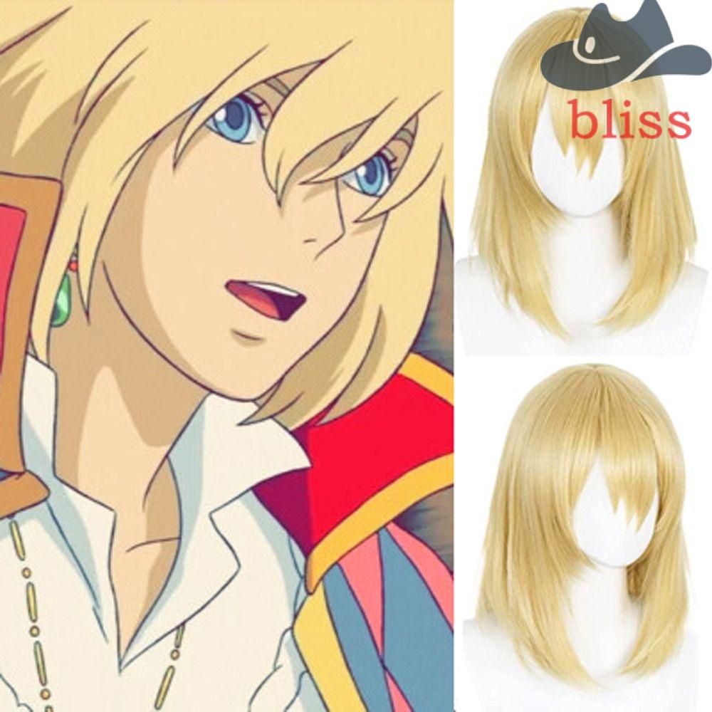Bộ Tóc Giả Bằng Sợi Tổng Hợp Mềm Chịu Nhiệt Độ Cao Hóa Trang Lâu Đài Anime Howl