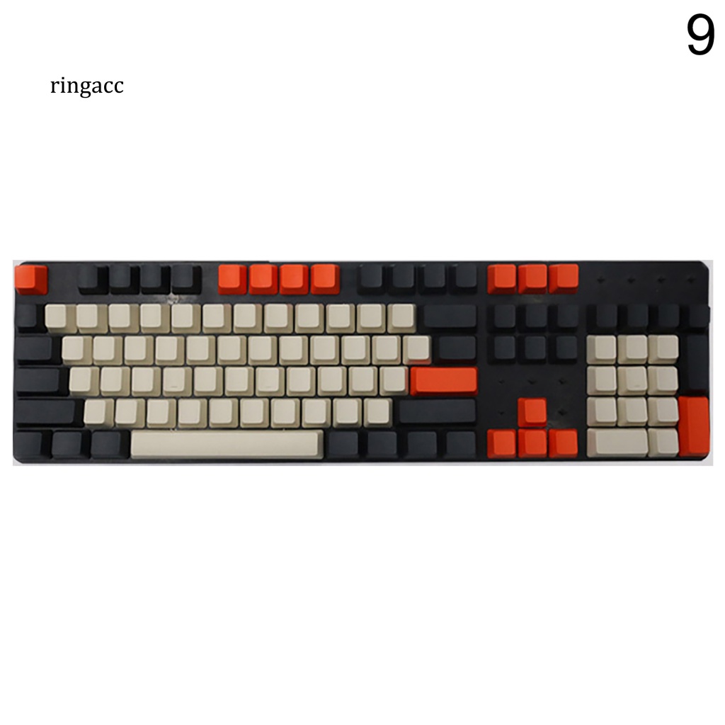 Bộ 108 Nút Bàn Phím Cơ Không In Chữ Cái Chống Ánh Sáng Thay Thế Tiện Dụng