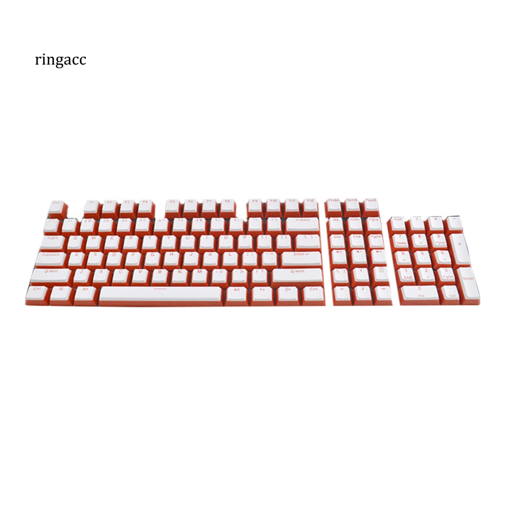 Set 104 Nắp Đậy Bàn Phím Cơ RGA Hai Màu Chống Mòn Thông Dụng Cho Máy Tính