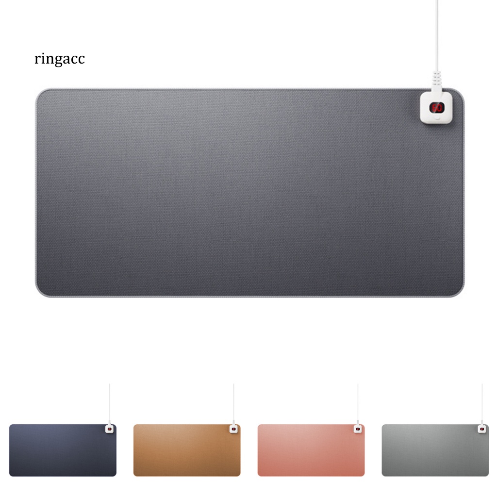 Tấm Lót Chuột Sưởi Ấm Điện Tử 6 Bánh Răng Chống Trượt Thoải Mái Chống Văng Có Thể Điều Chỉnh Nhiệt Độ Kỹ Thuật Số Dành Cho Gia Đình