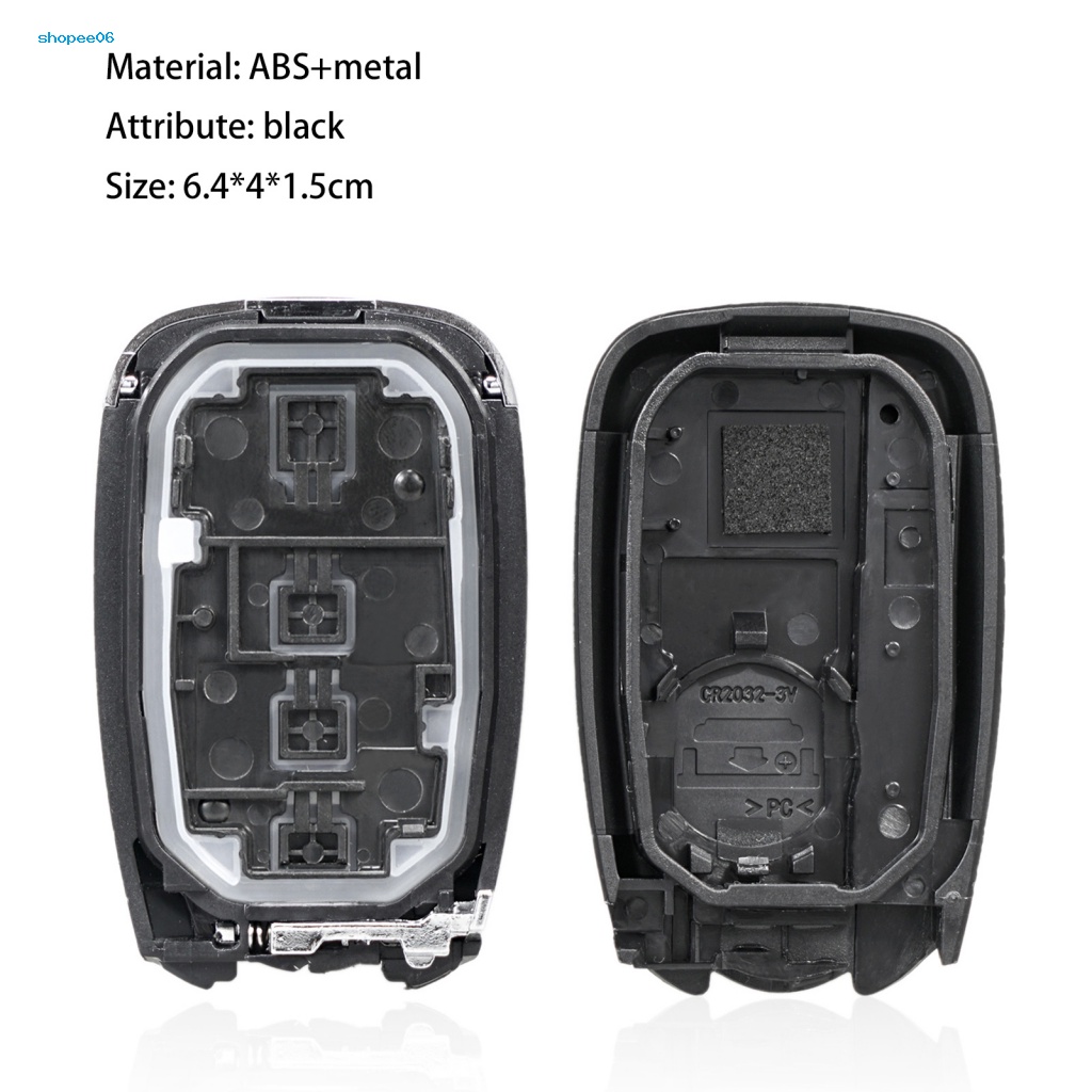 Vỏ Chìa Khóa Điều Khiển Từ Xa 4 Nút PEMG B177 Cho Chevrolet