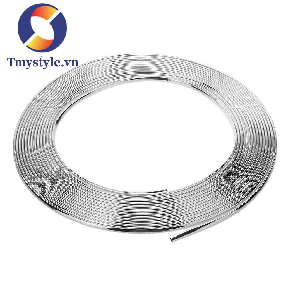Dây Viền Trang Trí Xe Hơi 15m Bằng Crom