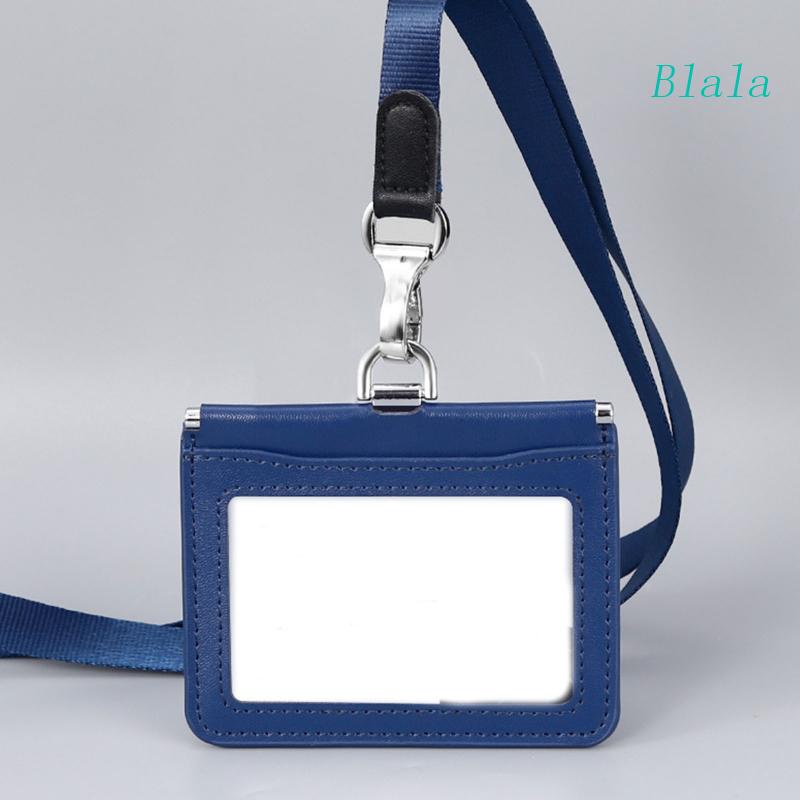 Dây Đeo Thẻ ID / Danh Thiếp Bằng Nhựa Trong Suốt Có Thể Tháo Rời Cho Nam Nữ