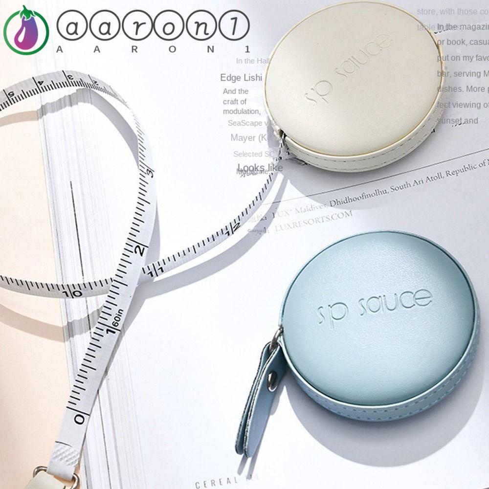 Thước Dây Mềm Dẻo Hình Vuông Dài 1.5m AARON1 Có Thể Thu Gọn Tiện Dụng Cho Thợ May