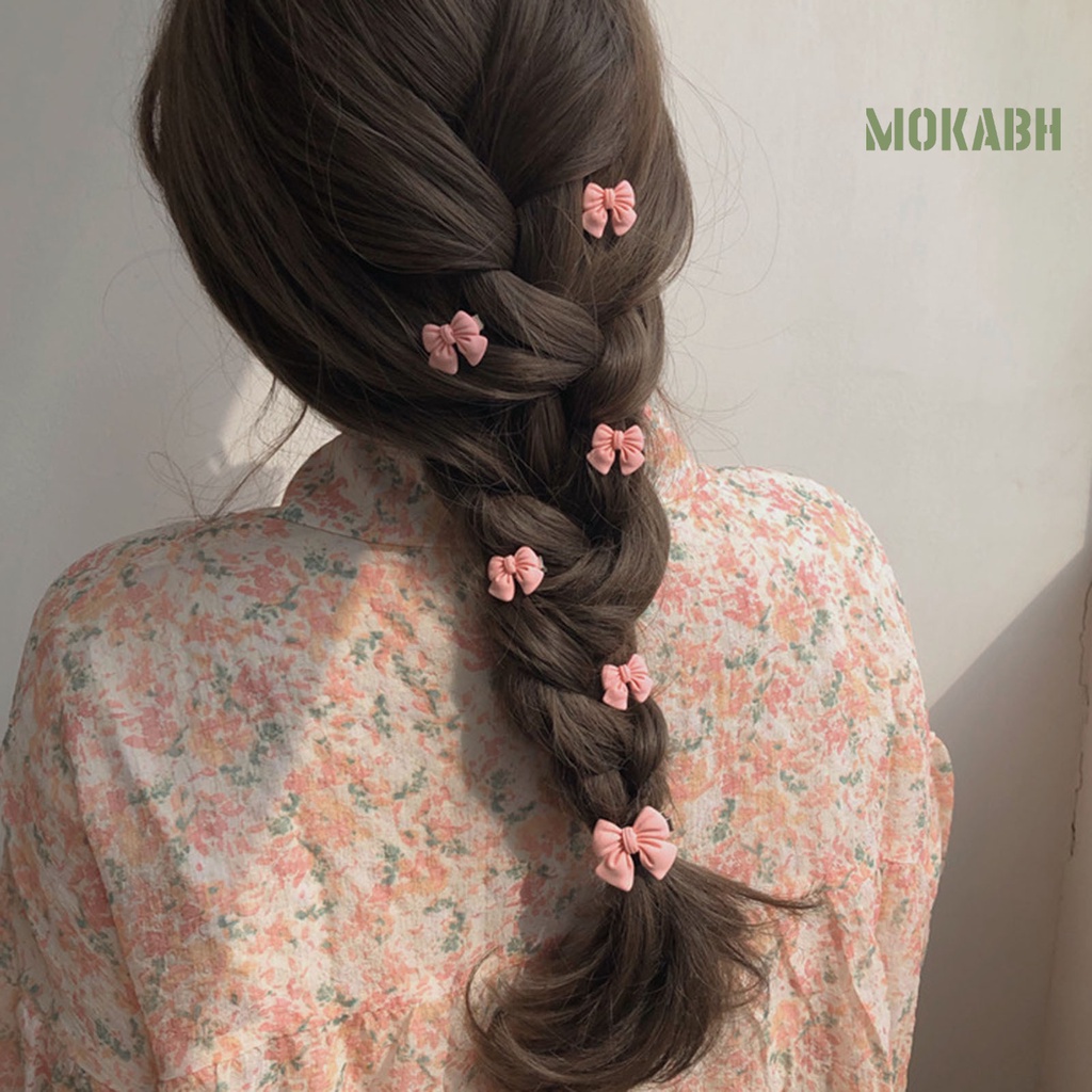 Kẹp Tóc Co Giãn Hình Bông Hoa Dễ Thương Dành Cho Nữ