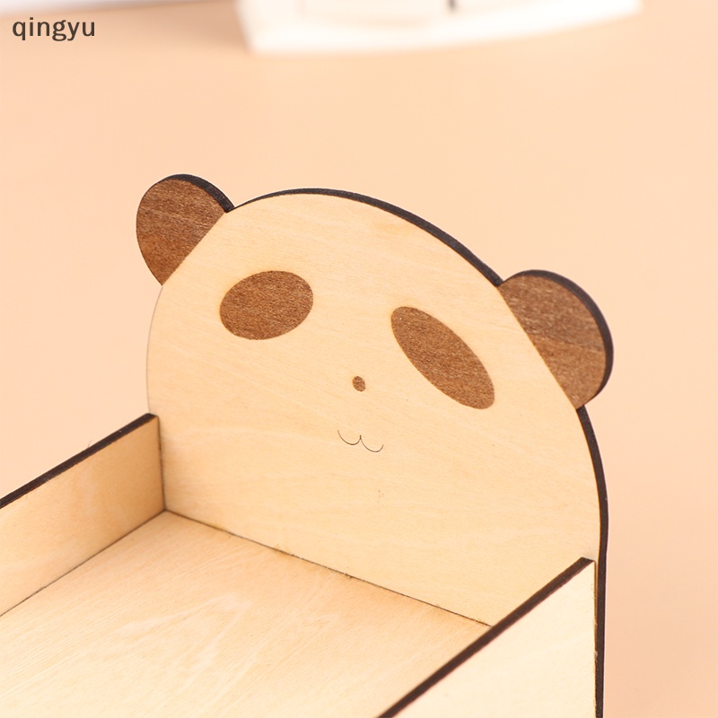 Giường Ngủ Hoạt Hình Mini Tỉ Lệ 1 / 12 Trang Trí Nhà Búp Bê