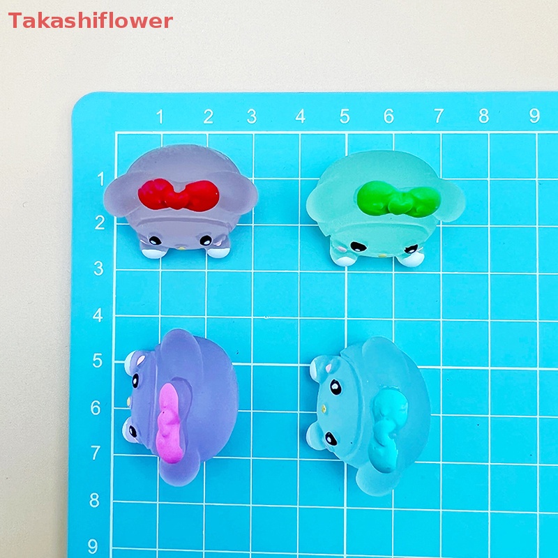 Set 2 Đồ trang trí Nhân Vật Hoạt Hình Mini Bằng Nhựa Resin Phát Sáng Dùng Để Trang Trí